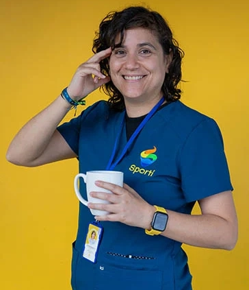 Profesional de Sportí en Colombia acompañando procesos de tratamiento de adicciones